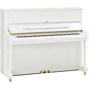 YAMAHA U1 Professional Upright Piano White Glossy