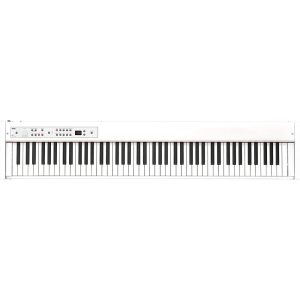 DIGITAL PIANO WITH 88 CENTERED KEYS WHITE