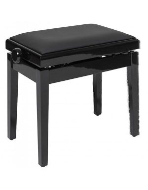 STAGG PBH 390 BKP SBK Hydraulic Piano Seat Glossy Black Adjustable P99ST00056
