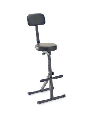 STAGG MT-300 BK Adjustable Seat with Back A11ST00000
