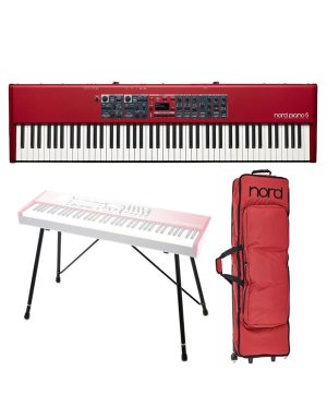 NORD Piano 5 88 with Case and Stand Nord Stage Bundle I00NRBU219